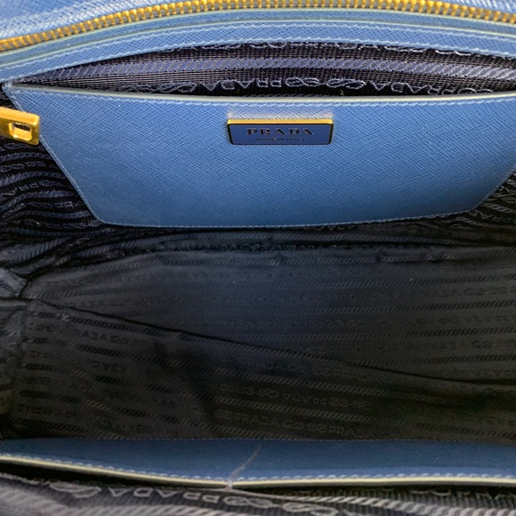 New Prada Italian Galleria Lux Double Zip Tote - Picture 7 of 7
